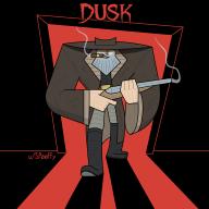 artist:SP00FFy character:duskdude_(dusk) fan_art series:dusk ssg // 4608x4608 // 998.6KB